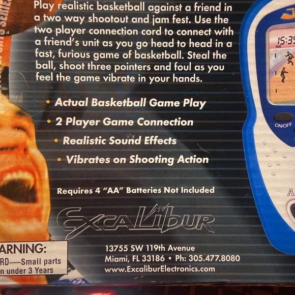Excalibur Jam Fest Basketball handheld games - Picture 6 of 8